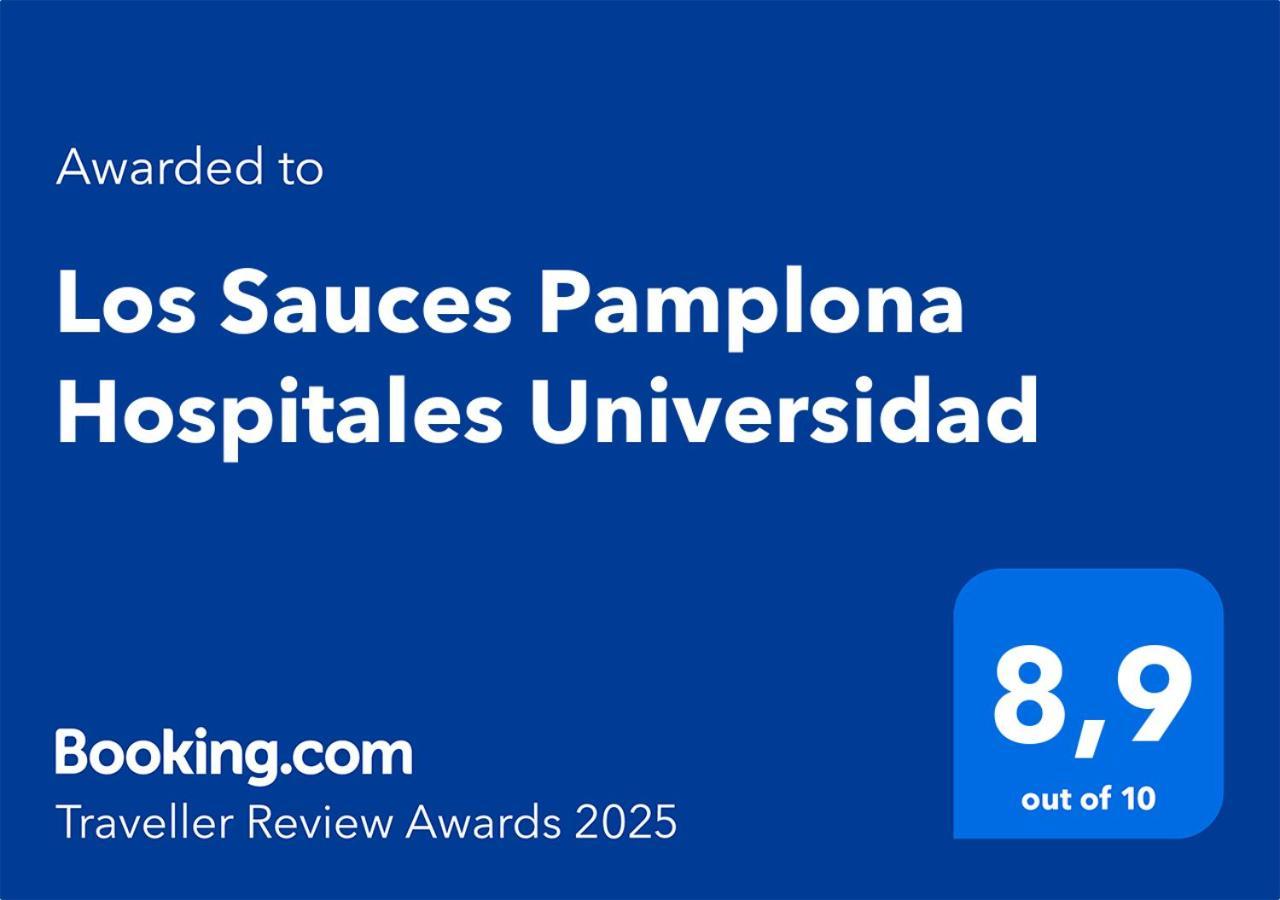 Los Sauces Pamplona Hospitales Universidad Baranain Buitenkant foto